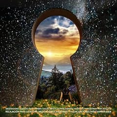 Diseño de la portada del título Meditaciones guiadas para dormir / Viajes mentales para dormir / Historias para dormir para adultos - Relajaci&oacute;n para la noche: meditaciones, historias y visualizaciones para dormir bien