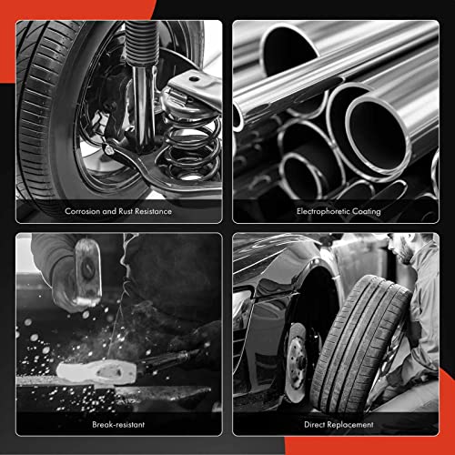 A-Premium 2 X Front Steering Knuckle & Wheel Bearing Hub Assembly Compatible With Honda Accord 2003 2004 2005 2006 2007, With Automatic Transmission Only, W/5-Lug, Replace # 44300Sdaa52 45255Sda000 #TOP7