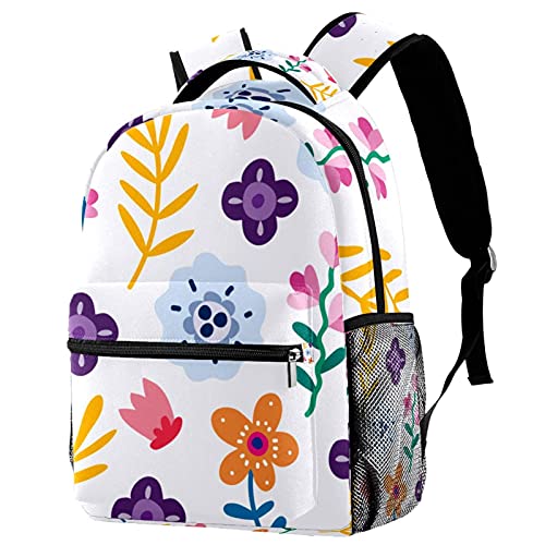 Sac à dos rose tulipe ergonomique pour soulager le dos des écoliers