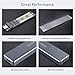 immagine 5ORICO Alluminio M.2 NVMe SSD Enclosure, M-Key Ultra-Slim per USB3.1 Gen2 Type-C 10 Gbps External Hard Case Case, archiviazione Fino a 2 TB per Samsung 970 Evo / 970 PRO/Crucial P1-Grigio
