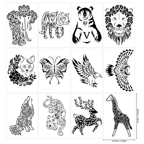 Qpout 24 Matite Colorate Arcobaleno e 12 Modelli