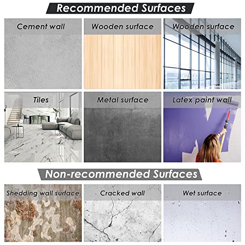 Double Sided Mounting Pad: Heavy Duty Adhesive Foam Strips For Sticky, Thick & Strong Bond On Smooth Surfaces For Car Number Plate, Kitchen Utensils, And More - 96 Round & Square & Quarter Round Pads #TOP6