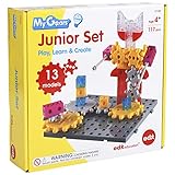 edxeducation 12160 Tier Konstruktionsspielzeug mit Zahnrädern, Large