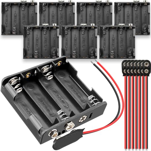 電池ケース Amazon | DC9/7.2V スイッチ付き電池ボックス 電池式バッテリー