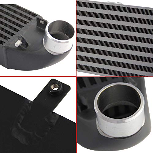 PKSABB High Performance Tuning Front Mount Intercooler for Ford Fiesta ST 2014-2017 (Black)