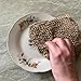 Eco-Friendly Hand-Knitted Hemp Dish Rags Pack of 3 Reusable Zero Waste Beige Natural Kitchen Cleaning Cloths Crochet Washcloths Absorbent Low Impact Mug Rug Handmade Dishcloths