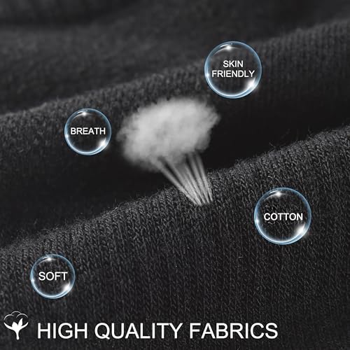 Cozi Foot Ankle Socks for Women: 10 Pairs Cotton Soft Fabric3