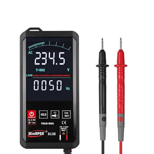 zmart �^�b�`�X�N���[�� �}���`���[�^�[ ���� �f�W�^�� 6000�J�E���g �C���e���W�F���g�X�L���� AC DC ���� NCV �^��RMS ����
