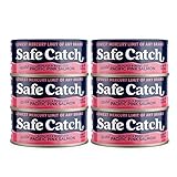 Safe Catch Wild Pink Salmon Canned Wild-Caught Skinless Boneless Salmon Fish Every Can Of Salmon Is