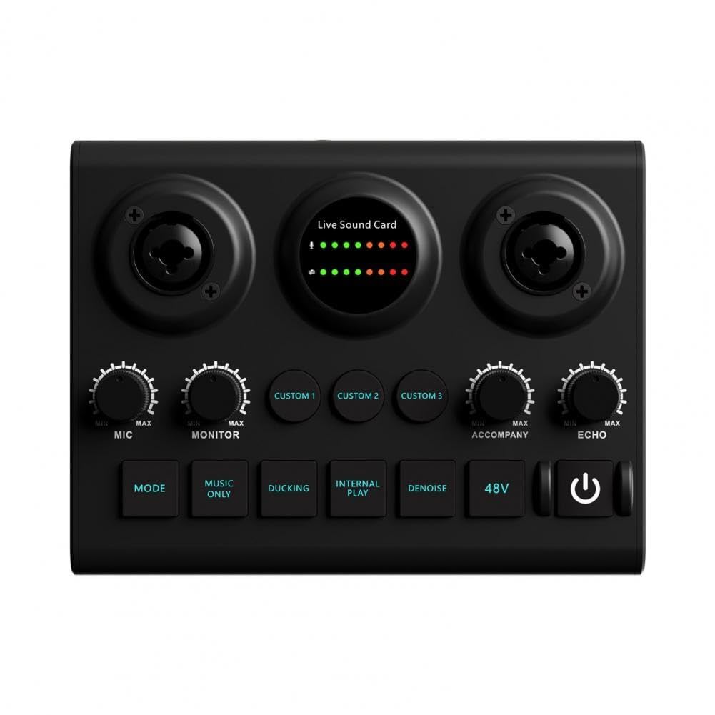 Tarjeta de sonido Tarjeta de sonido externa Bluetooth for grabar