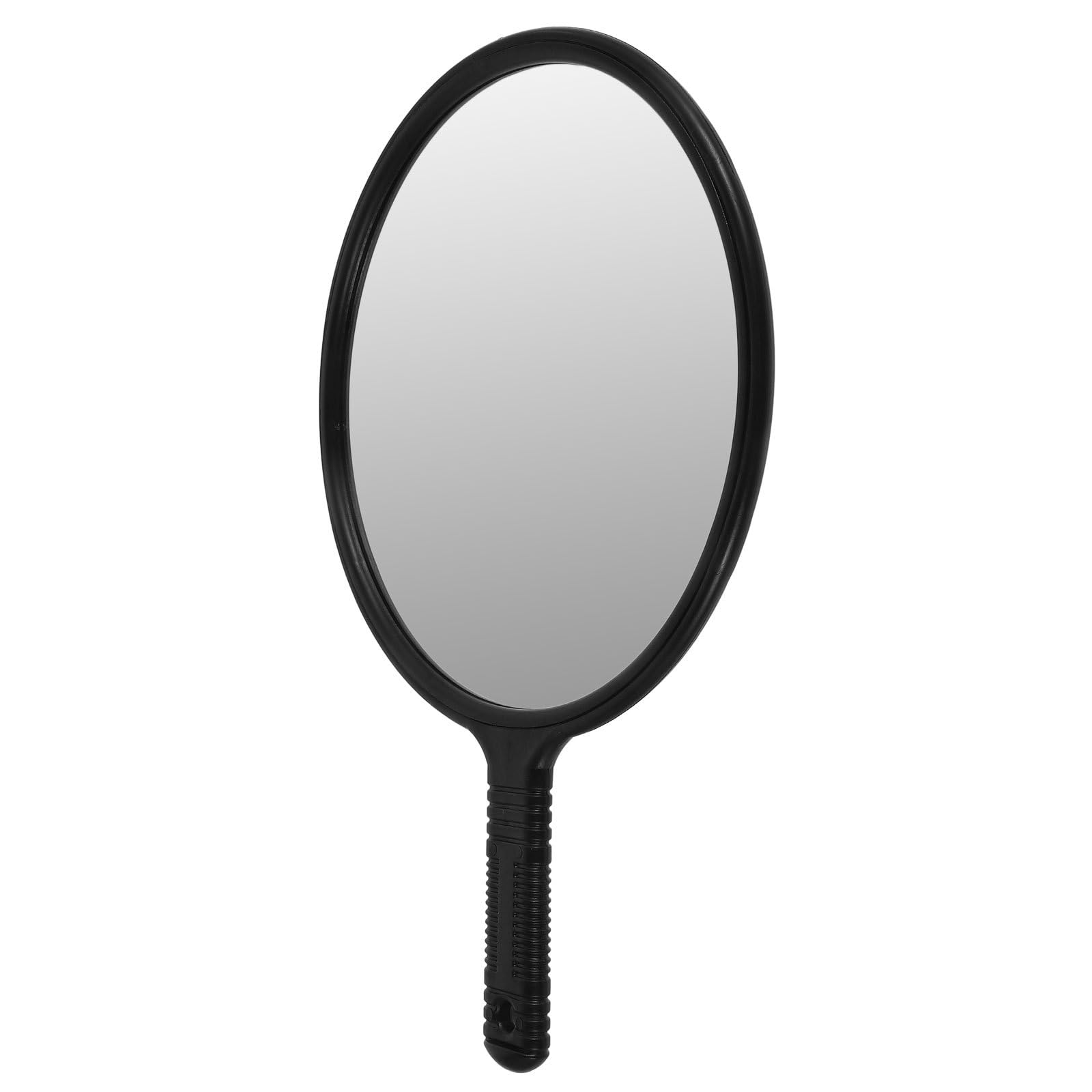 Miroir de salon de coiffure pour vérifier l'arrière de la tête facilement avec poignée