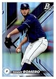 2019 Bowman Platinum Top Prospects #TOP-53 Tommy Romero Tampa Bay Rays Baseball Card