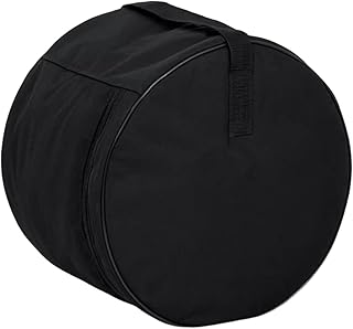 Generic Tom Drum Bag Protector Zipper Closure Thickened Soft Padded Travel Percussion Instrument Professional Drum Case Gig Bag, for 14in Floor Tom