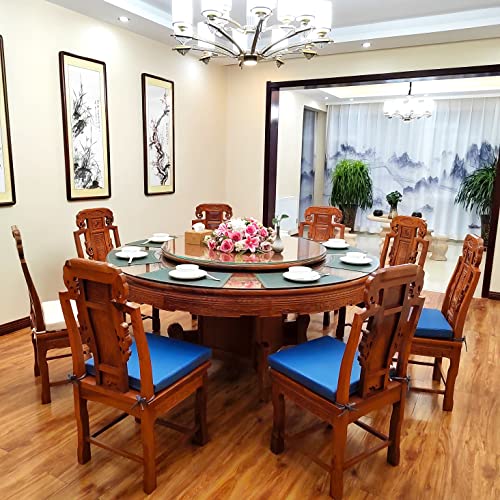 Lfnoone Oudoor Cushions For Patio Furniture,Patio Furniture Cushions Waterproof,Zipper Design,Removable Chair Cover,For Patio Outdoor Furniture Decorative, Memory Foam Cushions 17 X 17In/4 Pack/Blue #TOP1