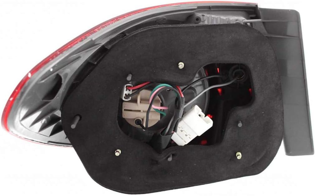 CarLights360: For 2007 2008 2009 2010 Hyundai Elantra Tail Light Assembly Passenger Side w/Bulbs DOT Certified For HY2805108