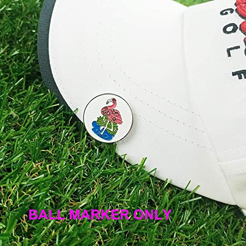 Image of Golf Ball Markers Assorted Patterns Value Pack of 12 Golf Gifts, Golf Cap Clips and Divot Repair Tools Parter Accessories Sets for Men Women Kids Golfer(Coloful Mixed 01)