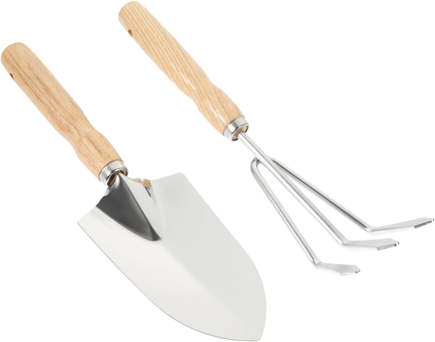 GALPADA 4sets Garden Hand Tools Ergonomic Cultivator and Trowel for Indoor Gardening Comfortable Grip for Small Flower Plants and