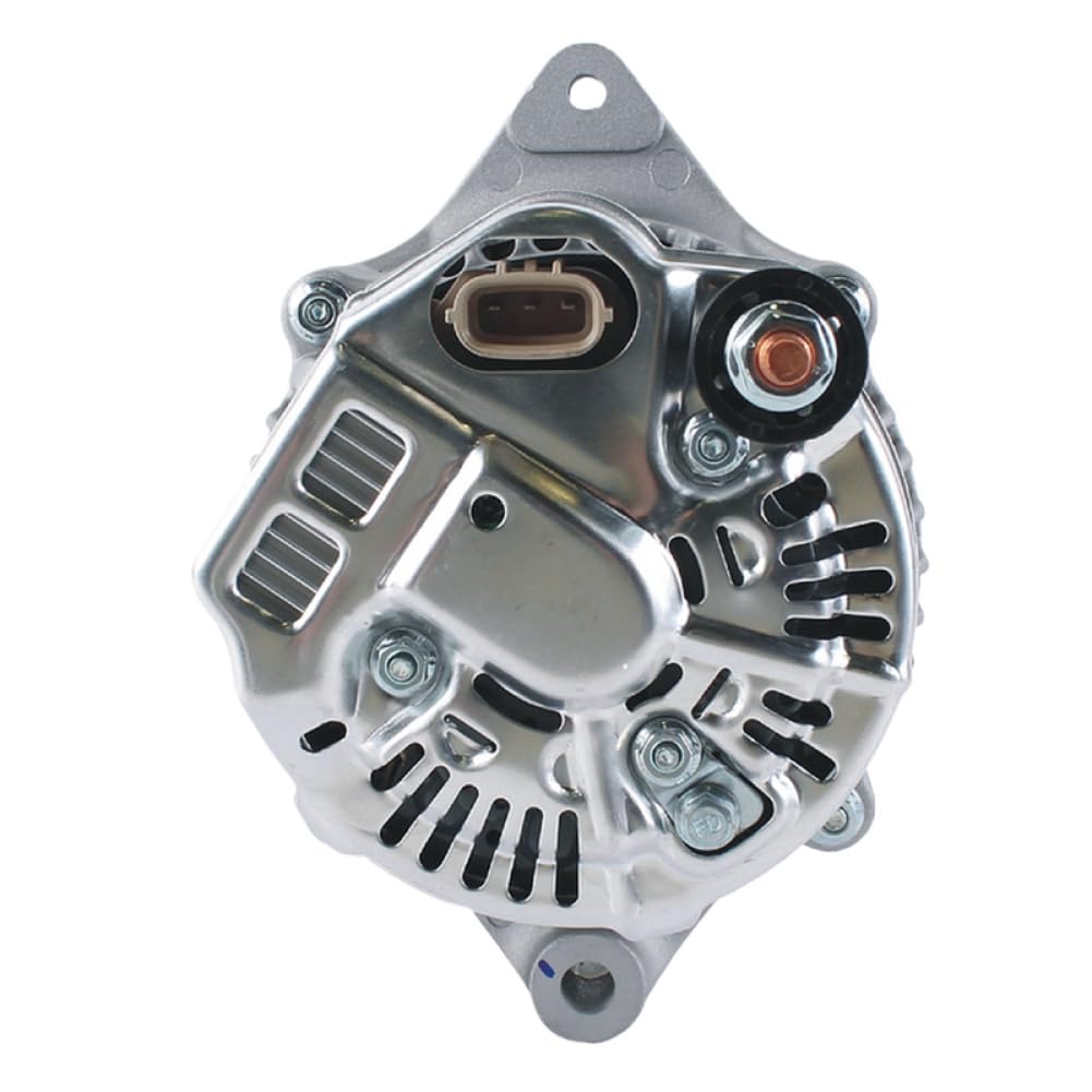 Alternador ATG19942 compatible con retroexcavadora Case 580M Serie III y 445T M3 - Reemplaza RE509080, 84254289, 84416587