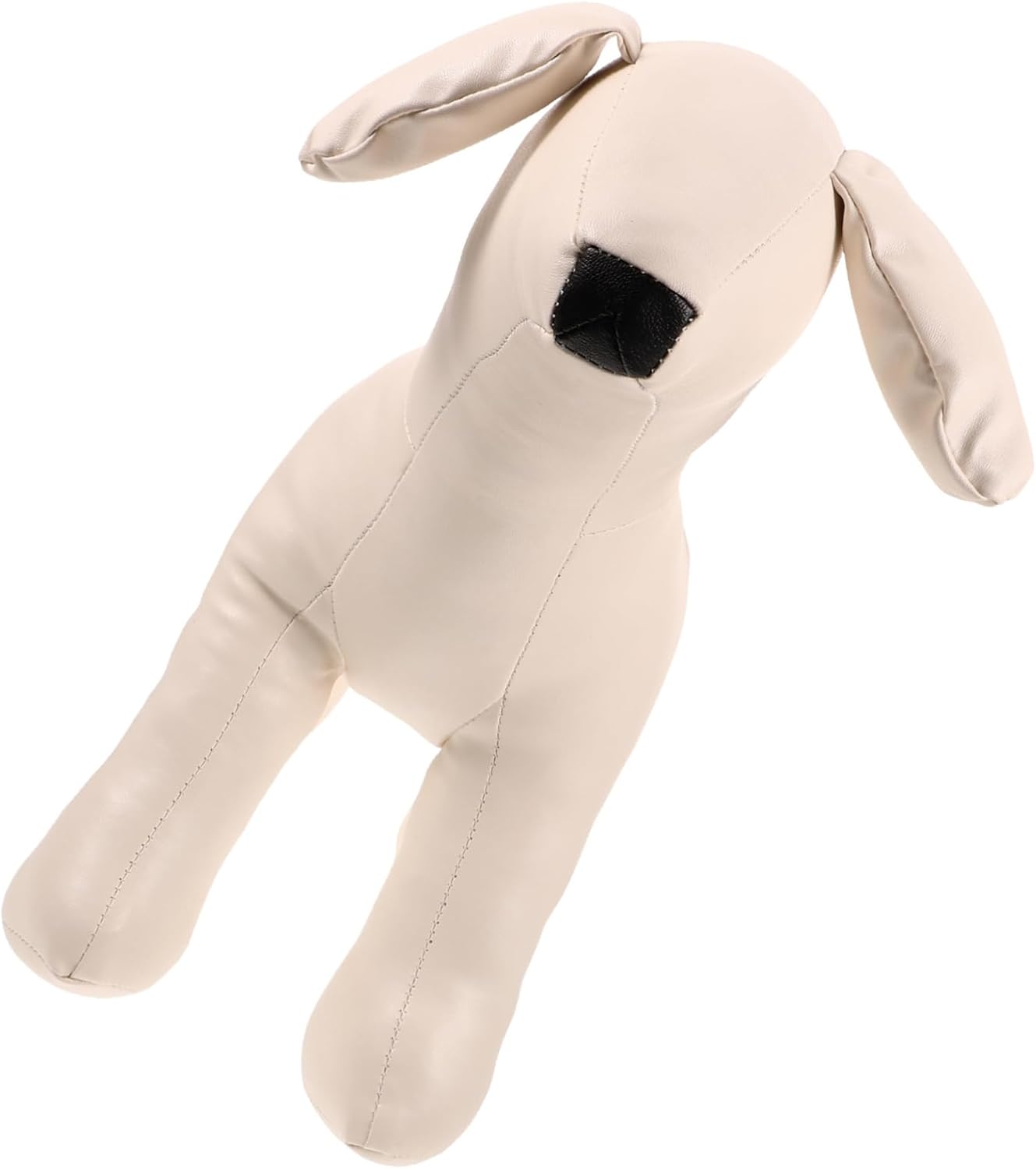 GALPADA Flexible Dog Mannequin Display Model Durable PU Leather Apparel Model for Pet Shops for Dog Clothing Showcase