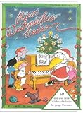 Ricos Weihnachtslieder | Klavier-Notenbuch | Anfängerfreundliches Piano-Songbook mit Großdruck | Liederbuch mit Klaviernoten und Methodik-Begleiter | Weihnachtsmusik für Kinder-Klavierschule