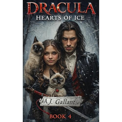 Dracula: Hearts of Ice (NEXT Dracula Hearts of Magic) Audiolibro Por A. J. Gallant arte de portada