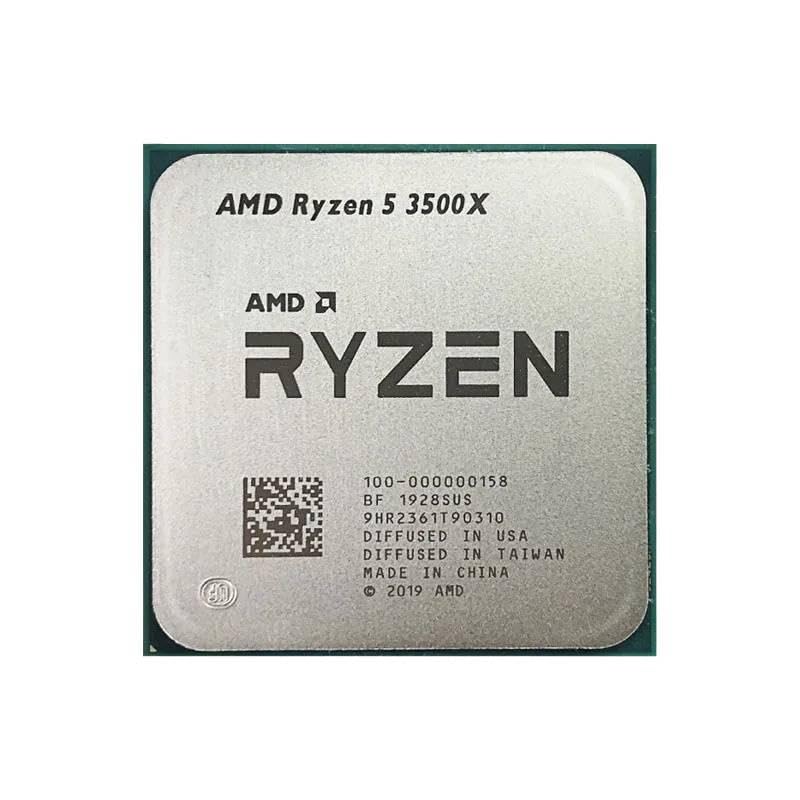 Used Ryzen 5 3500X R5 3500X 3.6 GHz Used Gaming Zen 2 0.007 Six-Core Six-Thread CPU 65W L3=32M 100-000000158 Socket AM4
