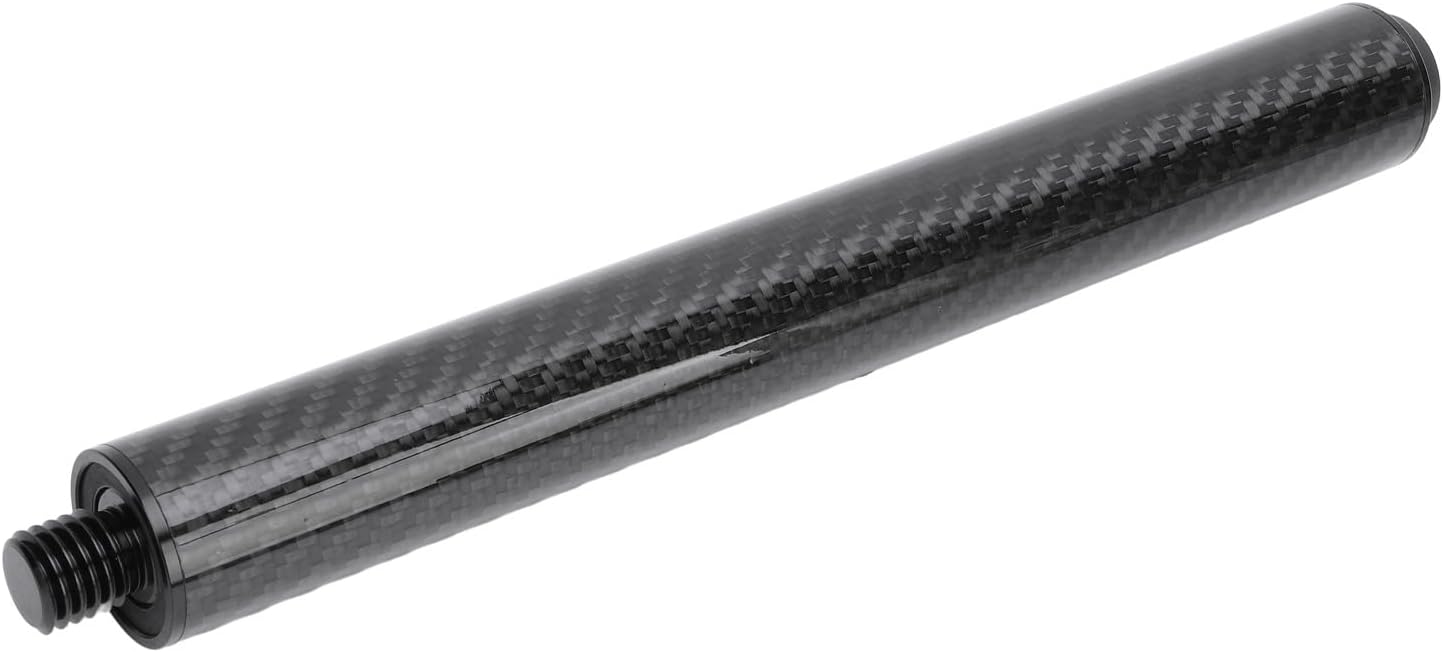10 Inch Billiard Pool Cue Extender with Rear Plug Lengthen and Add Weight for Enhanced Game Experience