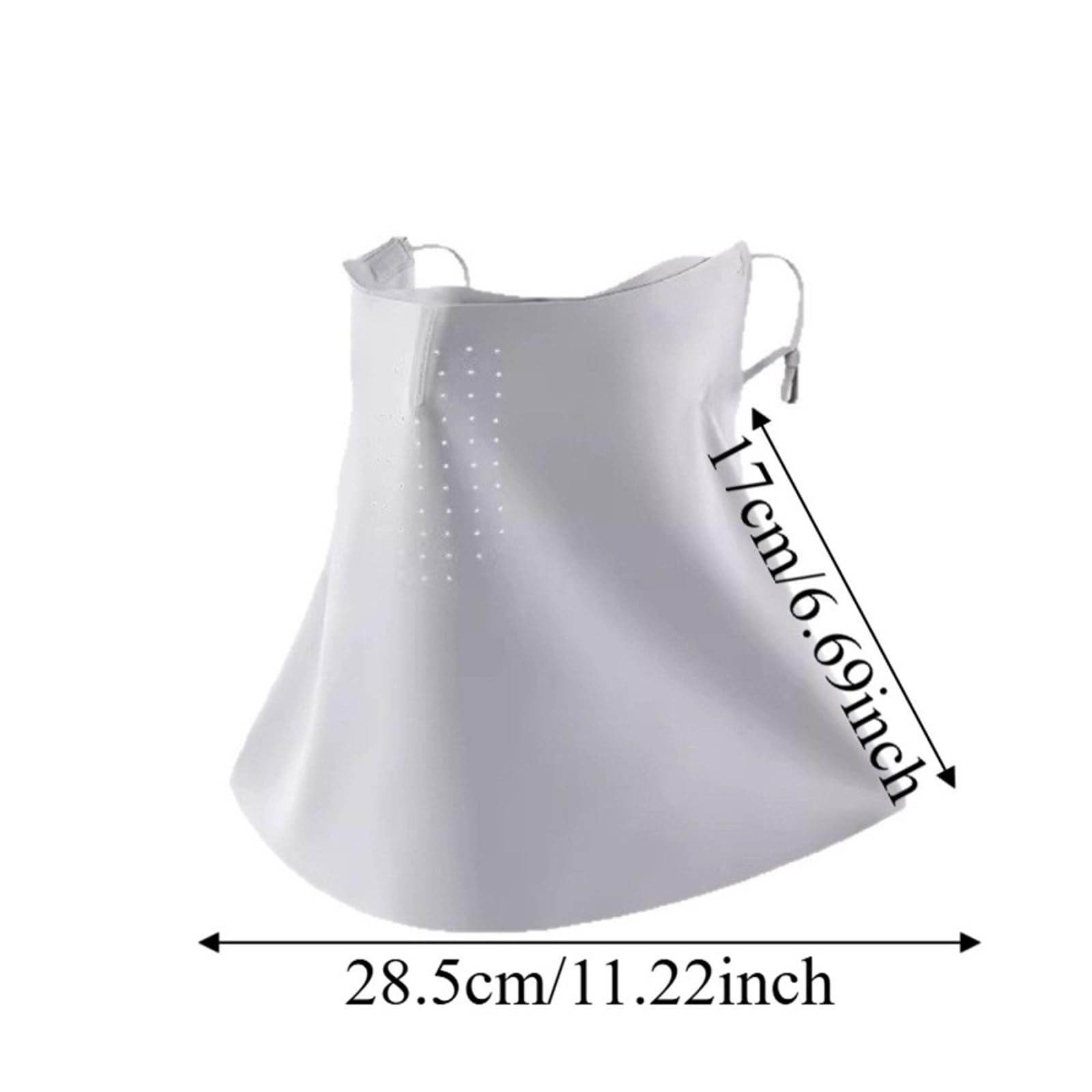 2 protectores faciales finos y transpirables for el cuello Para Excursiones
