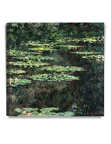 DECORARTS Claude Monet Canvas Wall Art, Water Lilies 1904, 16x16