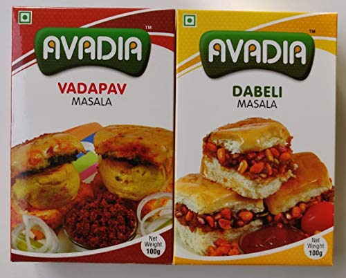 Avadia veg combo(dabeli masala, vadapav masala) - 100 grm (B089T5F8RX) Amazon Price History, Amazon Price Tracker