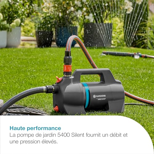 Pompe de jardin GARDENA 5400 Silent Silencieuse 5 400 /h - vue 3