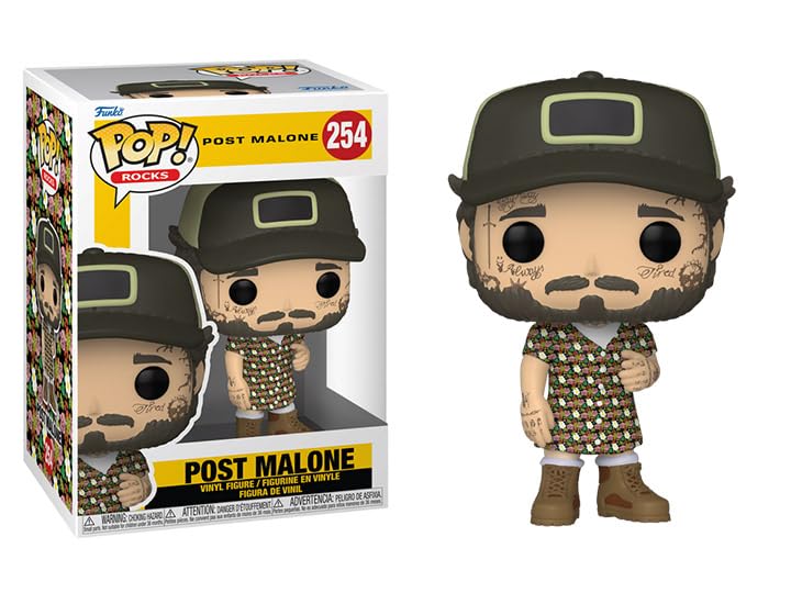 Amazon.com: Funko Post Malone in a Sundress with Hat and Boots +