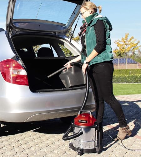 Einhell Nass-Trockensauger TC-VC 1815 S (1.250 W, 15 Ltr.-Edelstahlbehälter, 36 mm-Schlauchsystem,...