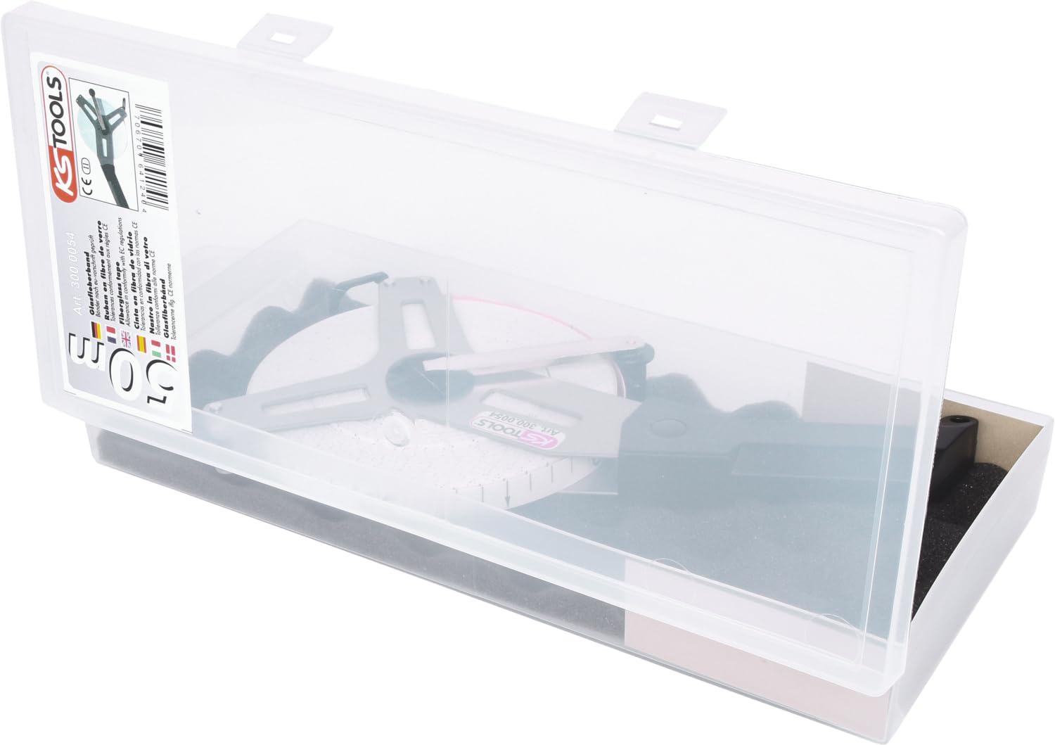 KS Tools 300.0054 Rotella Metrica con Nastro in Plastica, 50M