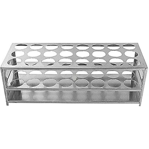 Aluminum Test Tube Rack 15 mm
