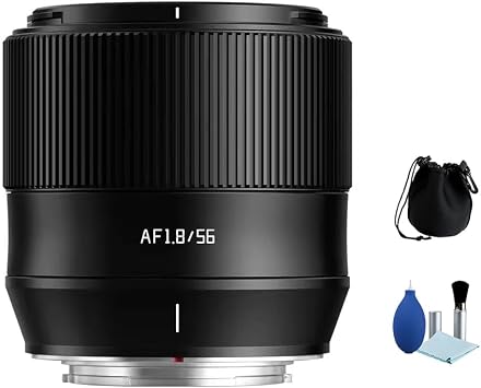 TTArtisan APS-C 56mm F1.8 AF Auto Focus AF Prime Fixed Focus Large Aperture Lens for Fuji Fujifilm X XF Mount Camera Like XT10 XT20 XT30 XT30II XS10 XA5 XA7,etc....