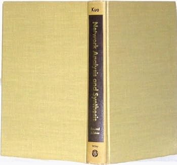 Hardcover Network Analysis and Synthesis Book
