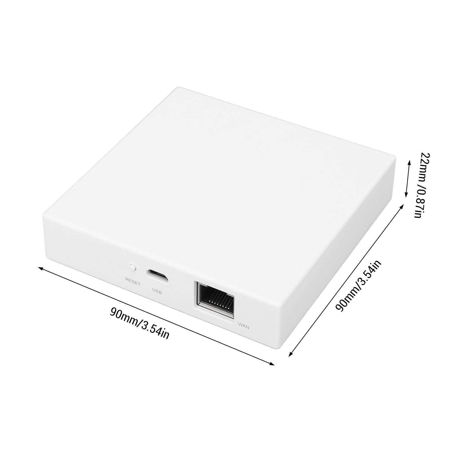 Inteligentna Bramka Przewodowa dla Tuya Zigbee Inteligentny Koncentrator Domowy Dostarcza 5V 1A Zasilacz USB Pilot Inteligentna Blokada z Użyciem Linii Papilarnych