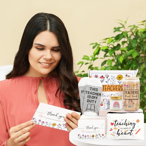 Frerdui Teacher Appreciation Gifts - Best Teacher Gifts - Gift for Teachers Women, Personalized Thank You Gift for Mothers Day/Teachers' Day/Appreciation Week/Back to School - Thumbnail 6