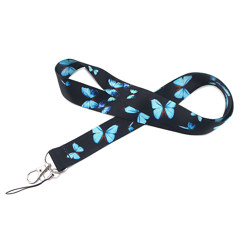 Yiflin Cute Neck Lanyard for Keys Wallet Id Card Holder Cool Keychain Lanyard for Women Men Teacher — view 3