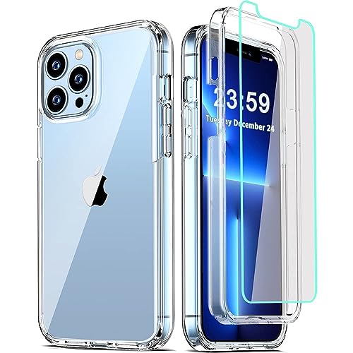 Coque iPhone 13 Pro Max silicone COOLQO protection intégrale 360