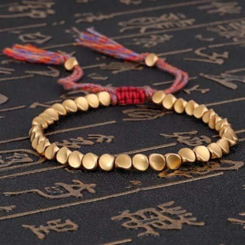 CHICIEVE Copper Bracelet Handmade Tibetan Women Men Bracelet Lucky Amulet Rope Bracelet and Bangles Jewelry2
