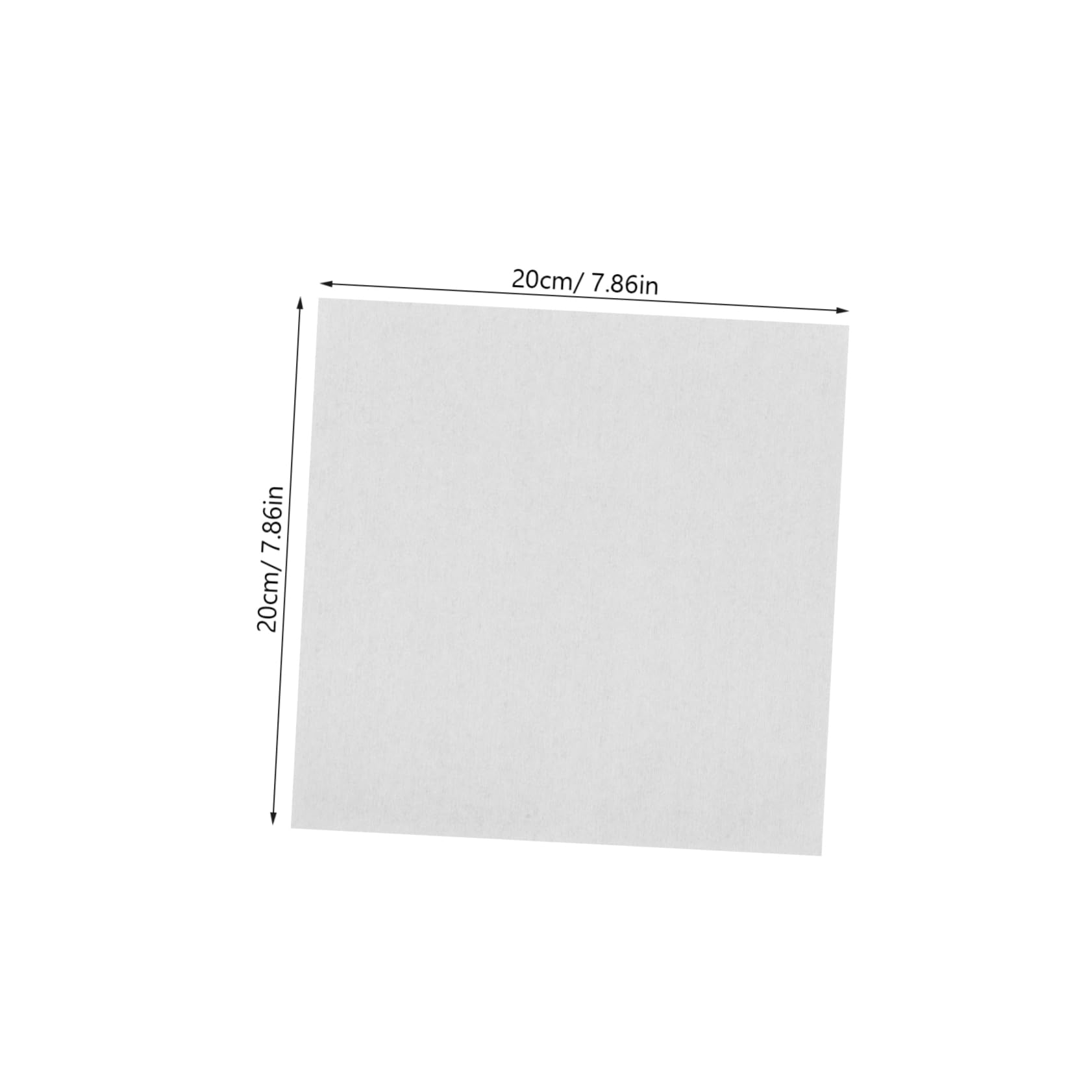 Lingettes Nettoyantes sans Peluche 300 Pcs pour Écrans, Lentilles et Téléphones, en Tissu Non Tissé Blanc, pour Nettoyage Précis et Rapide