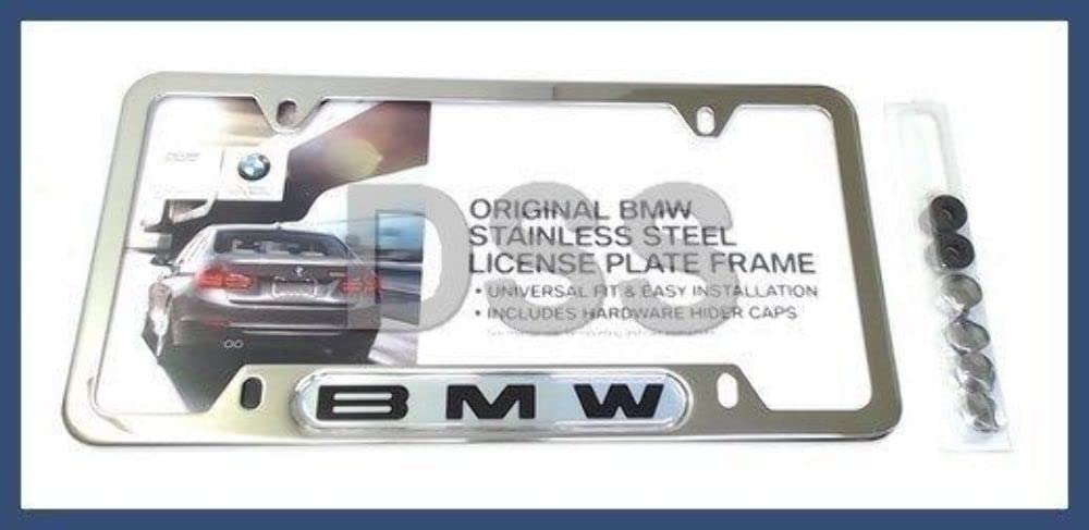 BMW E36 ライセンス プレート Amazon.co.jp: BMW ナンバープレートフレーム 光沢スチール OEM