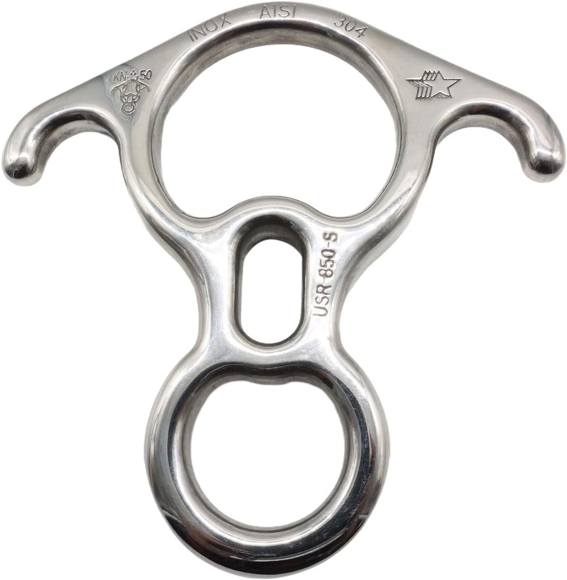 Buy ProClimb 50 kN Rescue Figure 8 Descender Stainless Steel Belay