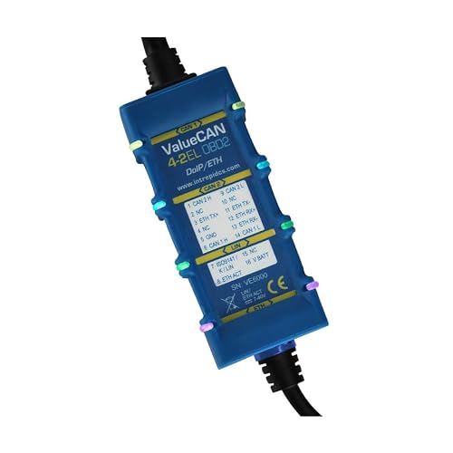 ValueCAN 4-2EL | Vehicle Interface Device | Network Adapter | USB Type A (VCAN4-2ELA-OBD) with Standard Support Vehicle Spy Basic