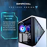 Periphio Castle Gaming PC, AMD Ryzen 5 5600GT up to 4.6GHz with Radeon Vega 7 Graphics, 32GB RAM, 1TBNVMe SSD, WiFi, Windows 11 Home, Black, 1080p Gaming Computer - Full RGB Gamer Bundle, 24" Monitor - Image 4