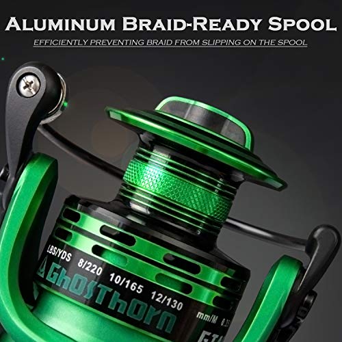 Spinning Fishing Reel For Saltwater Freshwater Carbon