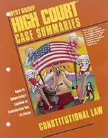 High Court Case Summaries on Constitutional Law 0314141677 Book Cover