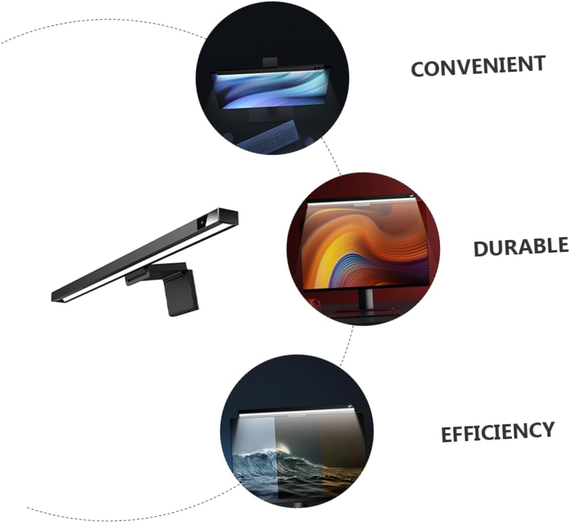 Gadpiparty Led Monitor Desk Lamp Eye Protection Led Light for Computer Screen USB Power Supply